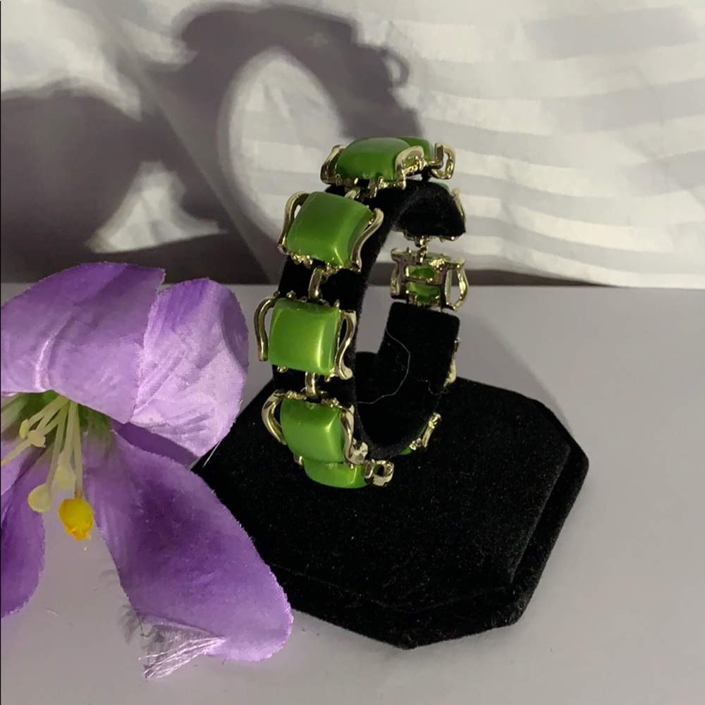 🌹green chain bracelet